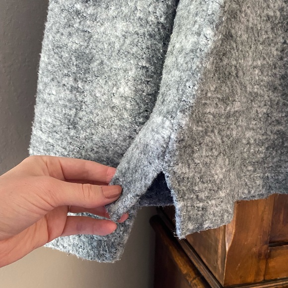 Zara Trafaluc Fall-Winter Collection Grey High Neck Sweater - Picture 8 of 14